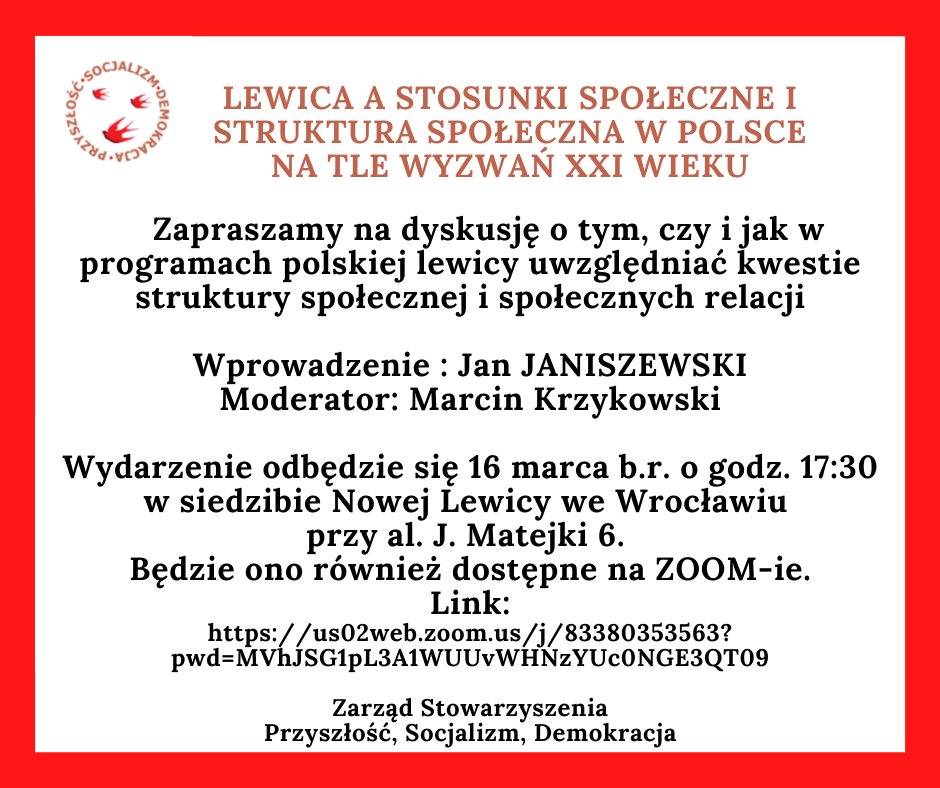 2022 03 16 Wrocław relacje społ Janiszewski